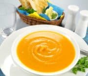 Roasted Butternut Squash and Red Pepper Soup